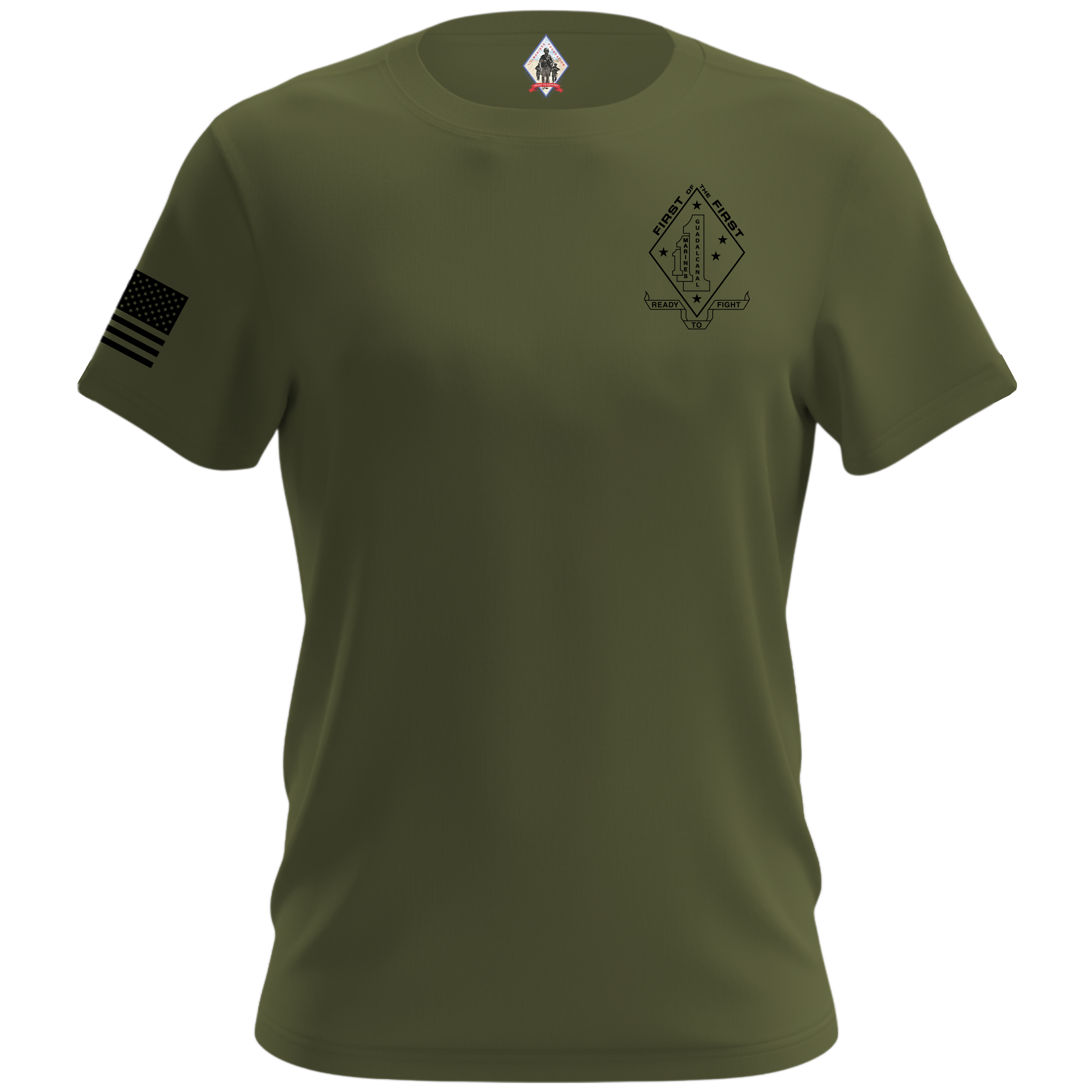 1st Bn Short Sleeve Outline