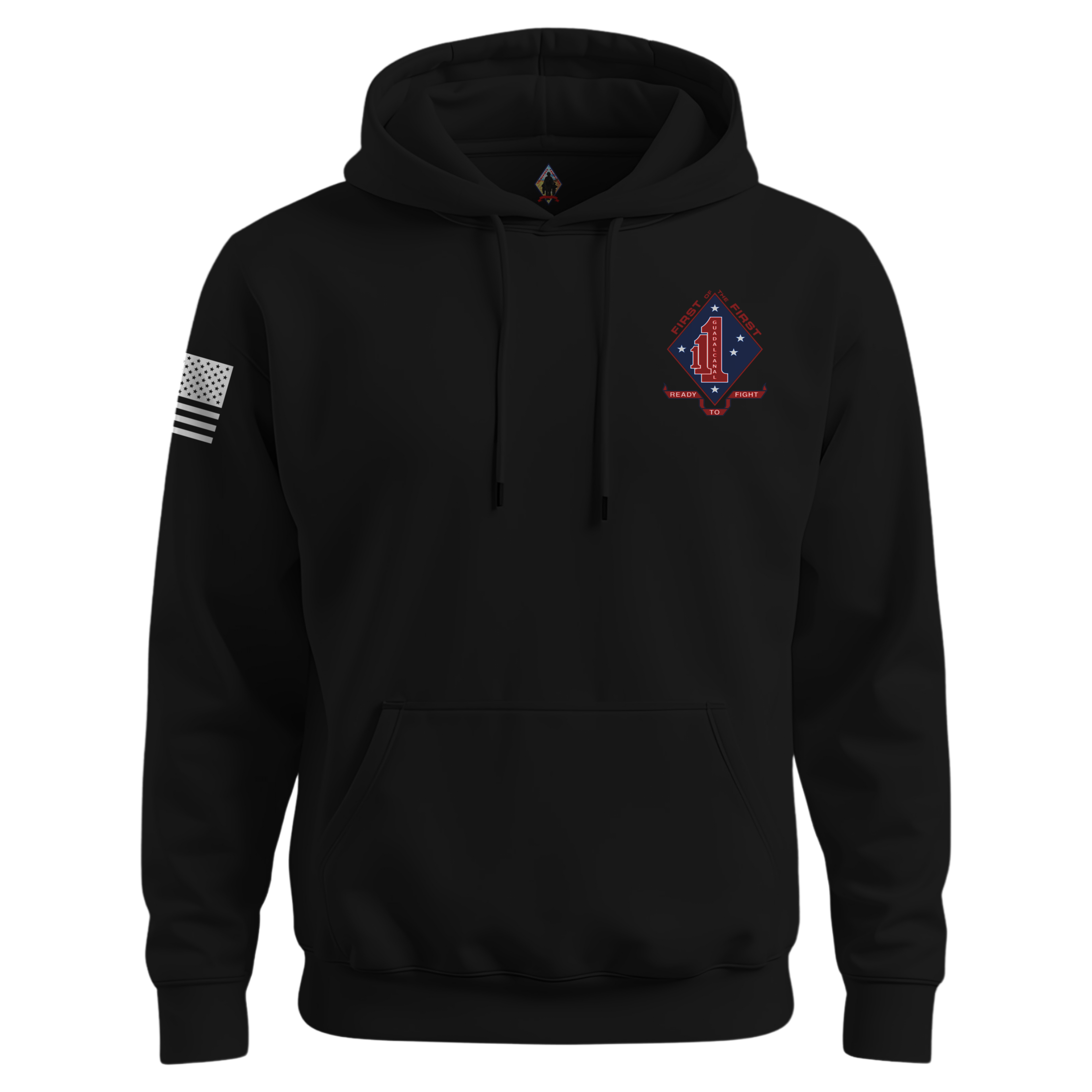 1st Bn Embroidered Hoodie