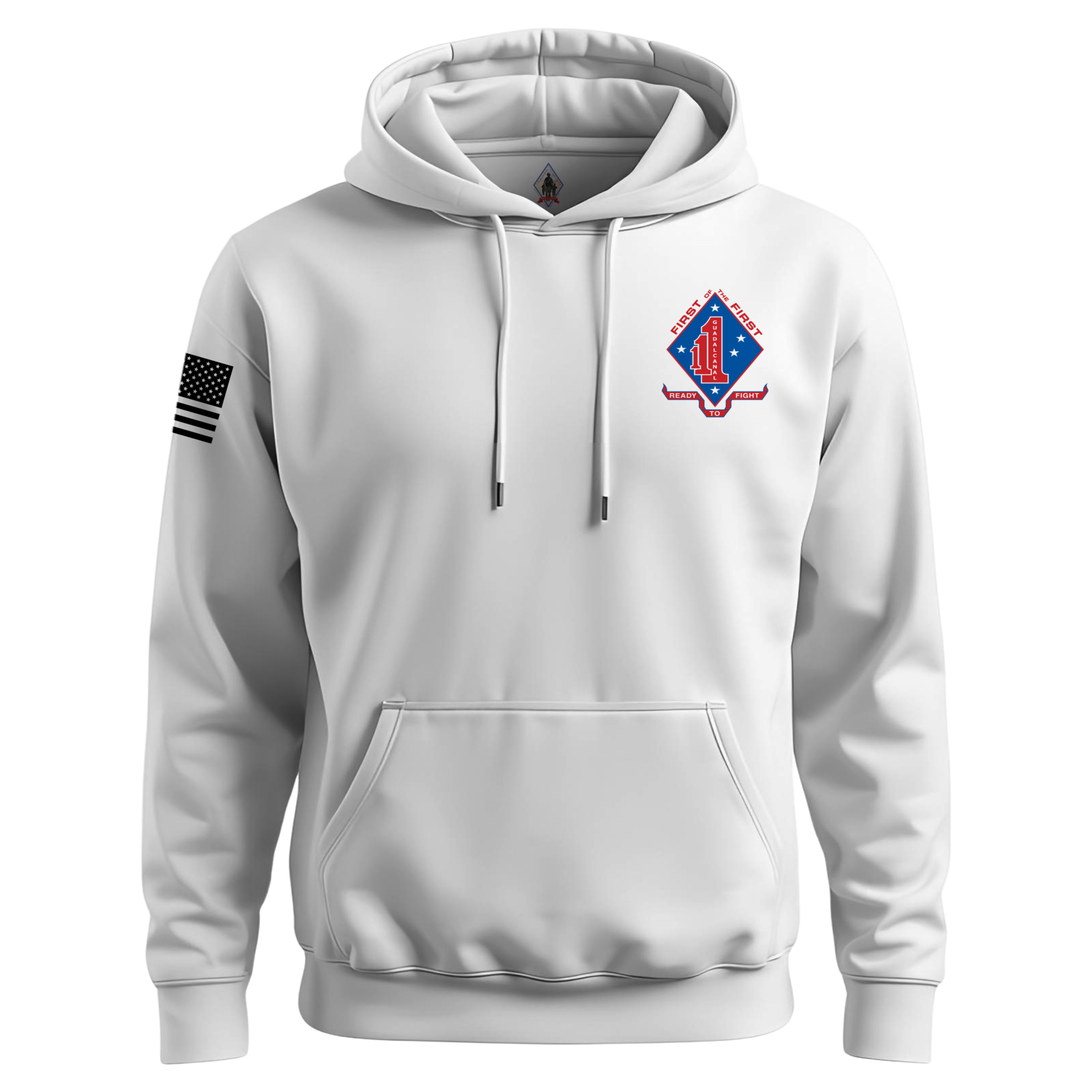 1st Bn Embroidered Hoodie